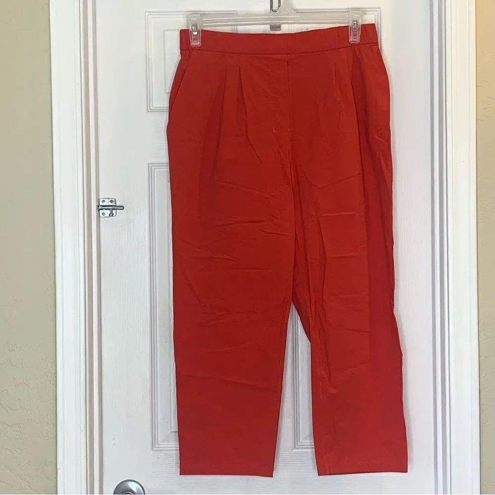 Lululemon Your True Trouser High Rise Crop Carnation Red Size 10